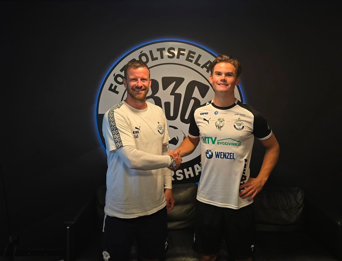B36's tweet photo. ⚽️🇫🇴 Sqaud news 🤍🖤

New in : 🇫🇴 M. NYGAARD NÆS ( 19 ) - offensive player
@AndyRobsonTips 💛 @AndysBetClubUK 
#soccer #Football #Futbol #faroeislands 🇫🇴 #viterub36 https://t.co/ecfLyQmZu5