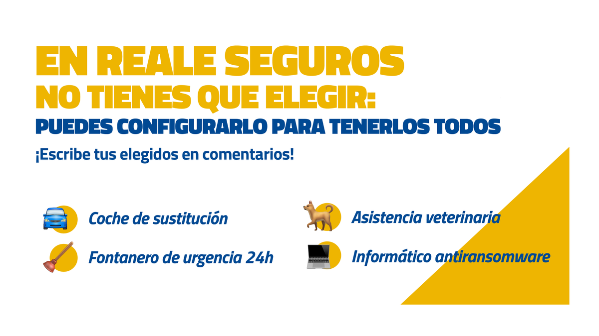 ArArgamasilla's tweet photo. 👀Estás teniendo el peor día de tu vida: se inunda el baño, el coche no arranca y el gato se ha tragado un 🎈. Solo puedes elegir 2 coberturas para salvar el día. ¿Cuáles eliges?

#Prevención #Seguro https://t.co/7QRIHjU2GD