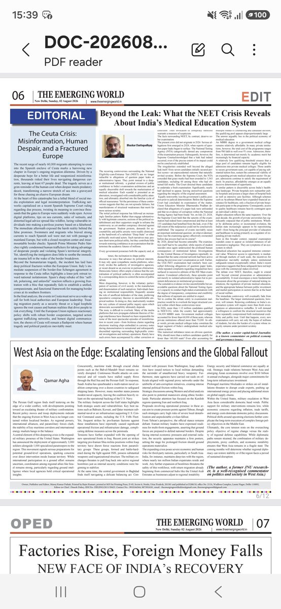 bhaskareco67's tweet photo. Written this piece, If  read and offer genuine criticism. https://t.co/QwoVMf4JKV
