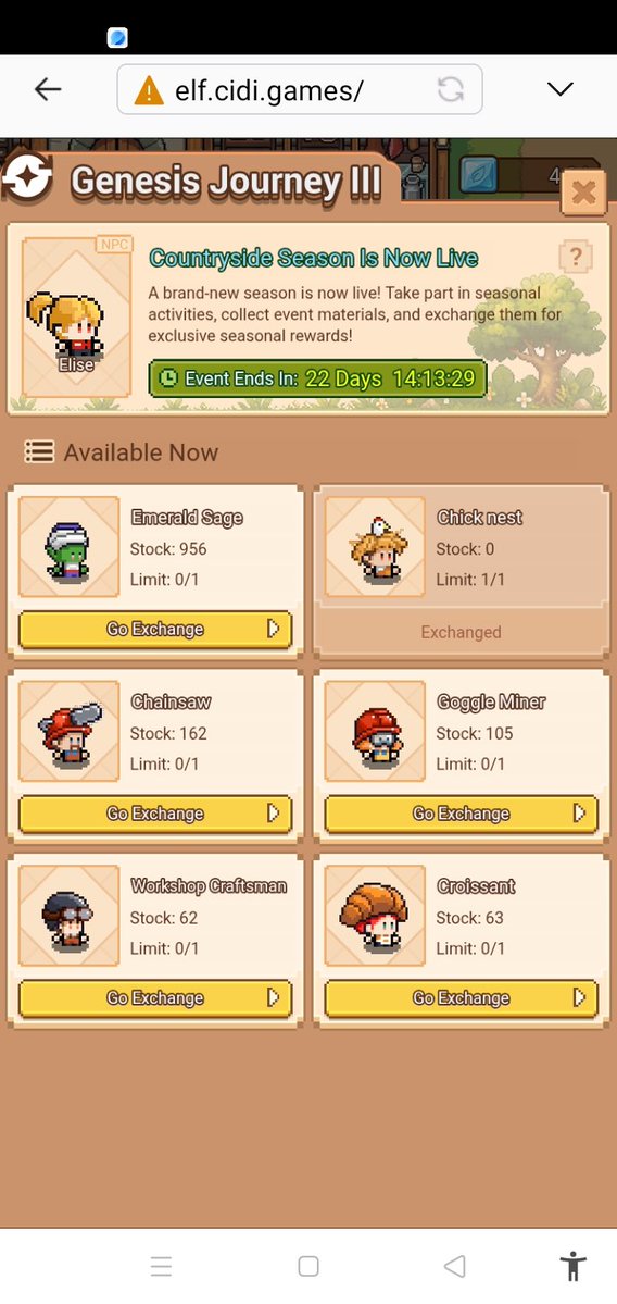mineJ07's tweet photo. Sepertinya aku nggak bakal bisa mendapatkan skin Emerald Sage. 🥲
Aku nggak bisa mengejar target dengan cepat karena sering kehabisan SP, jadi progresku jadi lambat. Sementara stoknya sudah tinggal 956.@PlayCiDi @asher_cidigames https://t.co/OLEoUVQPBf