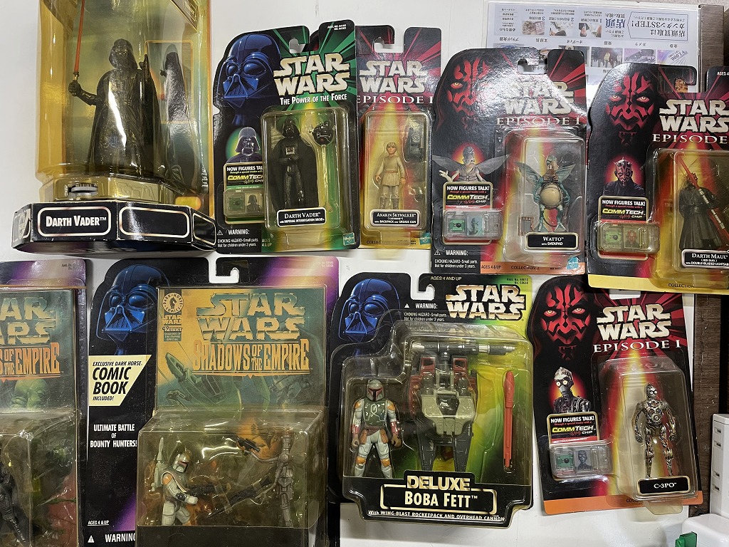 wattmann_prm's tweet photo. こんにちは！横須賀中央店です。

スター・ウォーズのフィギュアをたくさんお売りいただきました！

人気キャラクターからレアアイテムまで続々入荷✨

コレクション整理の際はぜひワットマン横須賀中央店へ！

#スターウォーズ #STARWARS #フィギュア買取 #ワットマン横須賀中央店 https://t.co/6Dnt8m9bLD