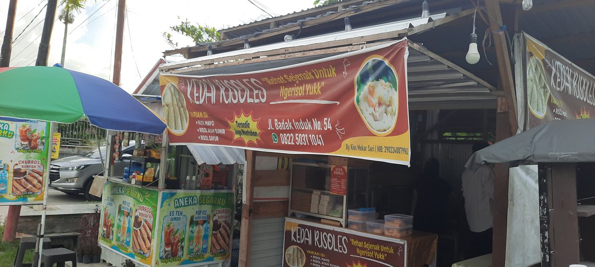 AlatinoAkbar's tweet photo. Usaha berdampingan
Jangan lupa like &amp; subscribe iya

https://t.co/guIkuIqqh1

#risoles
#risolesmayo
#risolesayam
#kulinerpalangkaraya
#kuliner https://t.co/sI1XhNuod0