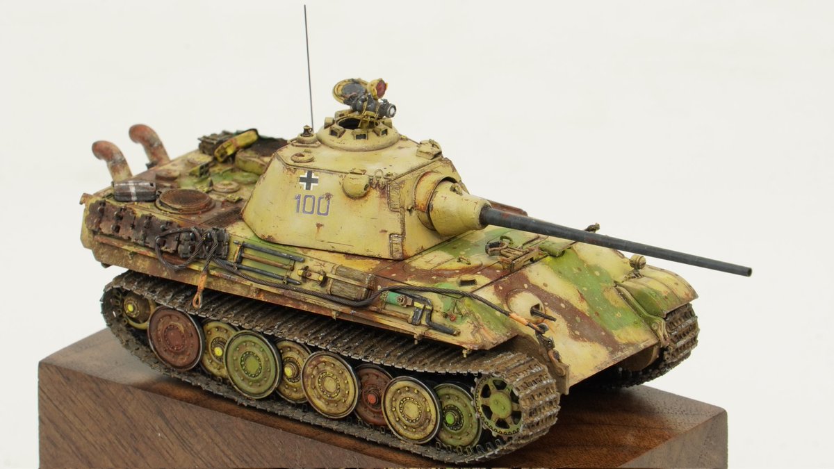 VLily8's tweet photo. 1/72 panther F https://t.co/cIPzfKp46Z