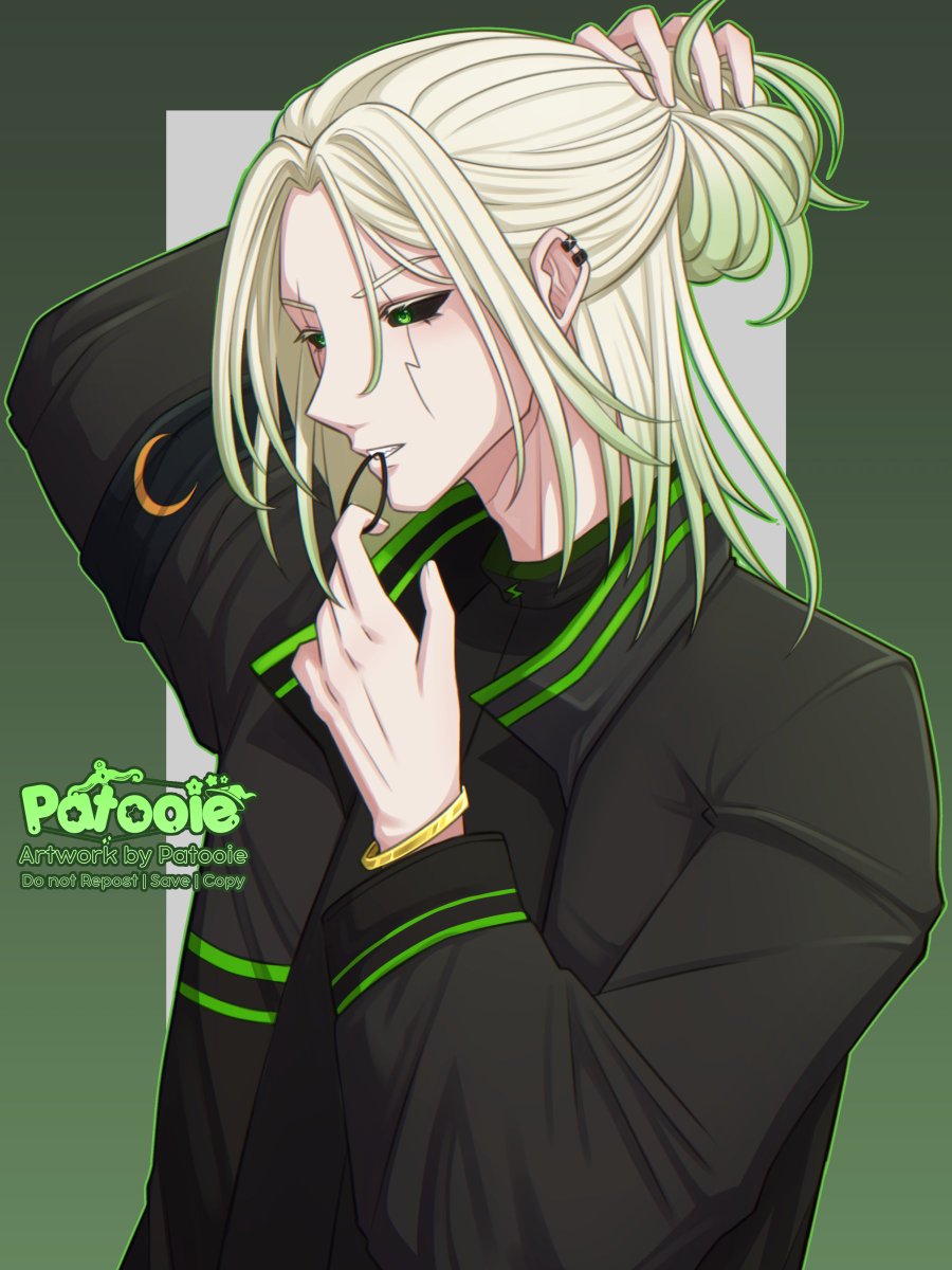 patooievt's tweet photo. the soul eater 💚🌙

bust comm for @SoulIter_TT ⋆⭒˚.⋆

#VGen | #VGenComm https://t.co/EJOGiXXXa6