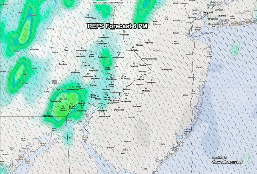 theweatherguy's tweet photo. WEEKEND WEATHER FORECAST - #Philadelphia #weather #PAwx #PhillyWx #wx

Sunday Forecast Update
Today's forecast is mostly unchanged. The uncertainty centers around the timing of the onset of the showers and thundershowers expected to move in either https://t.co/hajbP8wrLk https://t.co/4FYblOQ1AL