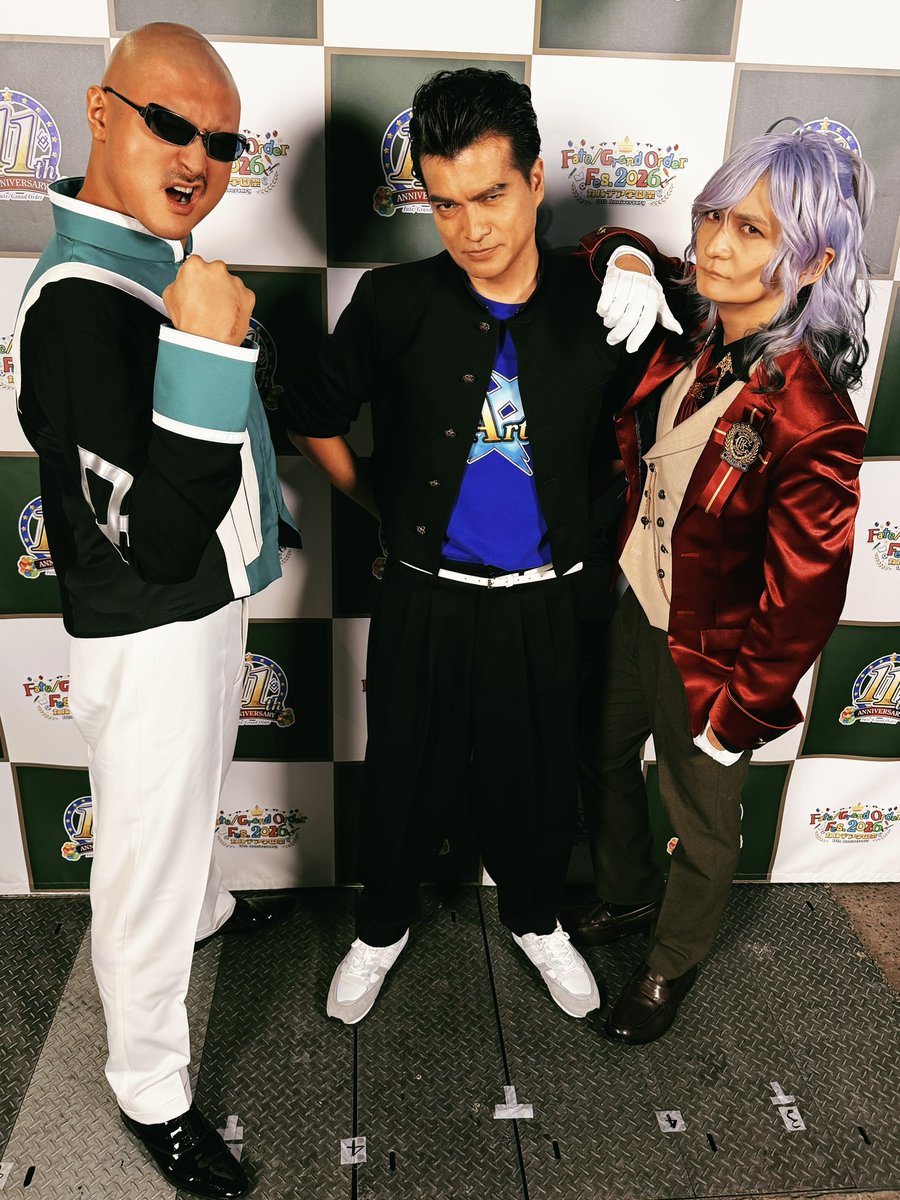 mafia_kajita's tweet photo. イベントステージは如何でしたか？
11周年を迎え、まだまだ盛り上がるFGOをこれからも夜露死苦！

マスターのみんな、愛羅武勇😘

#FGO
#FGO11周年 https://t.co/0YWHfmxusc