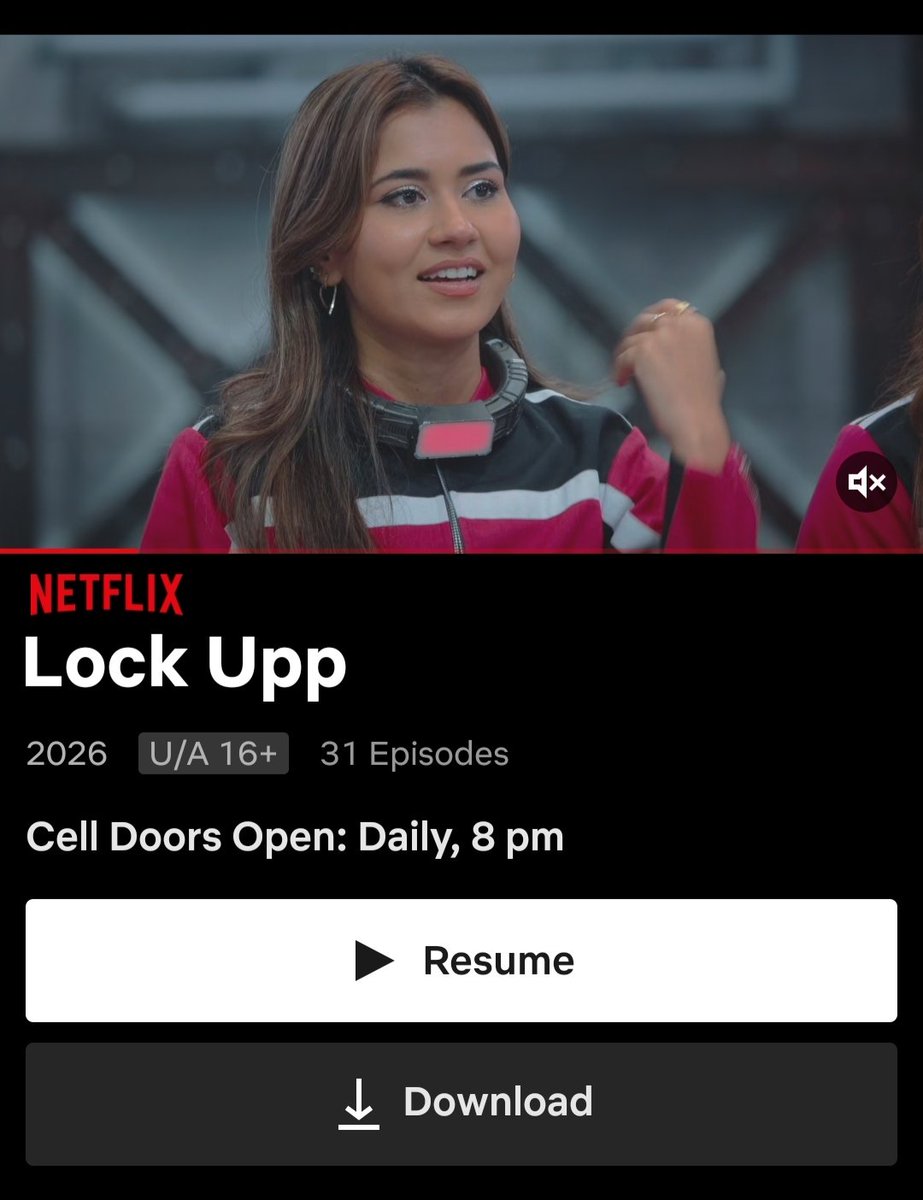 SurakshaJaggi's tweet photo. Am I the only one who is Lockup Addict or anyone else too? https://t.co/5jcMaaOLYB