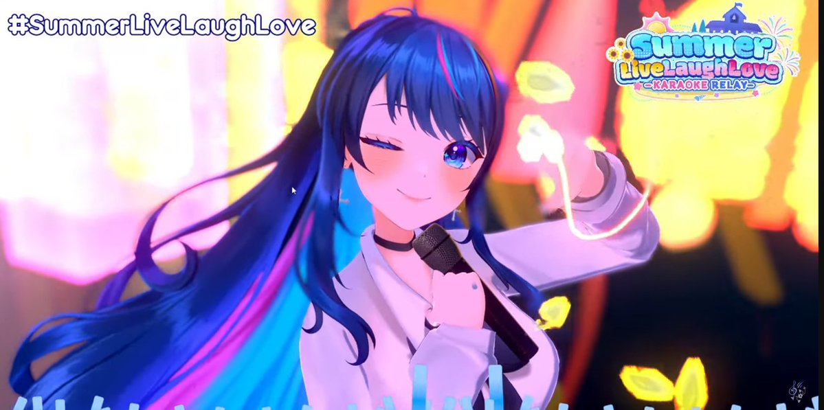 NanaAsteria's tweet photo. OTSU #SummerLiveLaughLove RELAY!!! 🥳

thank you all for coming to my first hosted karaoke relay!! despite my sickness, i did my best to shine! 💫

thank you to all my friends who made time to sing with me. you are what makes this summer magic. ✨💙 https://t.co/nJlngqFZER