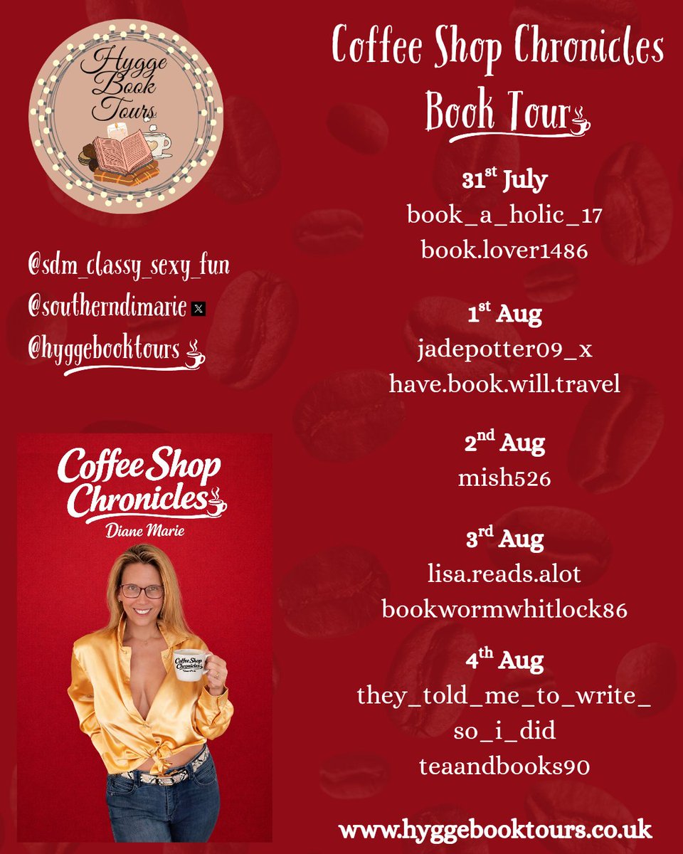 hyggebooktours's tweet photo. Another great post today for @SouthernDiMarie 🎊! And tomorrow we have @kcmw86 and IG action! ❤️
#hyggebooktours #hygge #booktours #booktourorganiser #bookbloggers #bookstagram #authorpromo #supportingauthors #bookpromotion https://t.co/jMSzZ76WFt