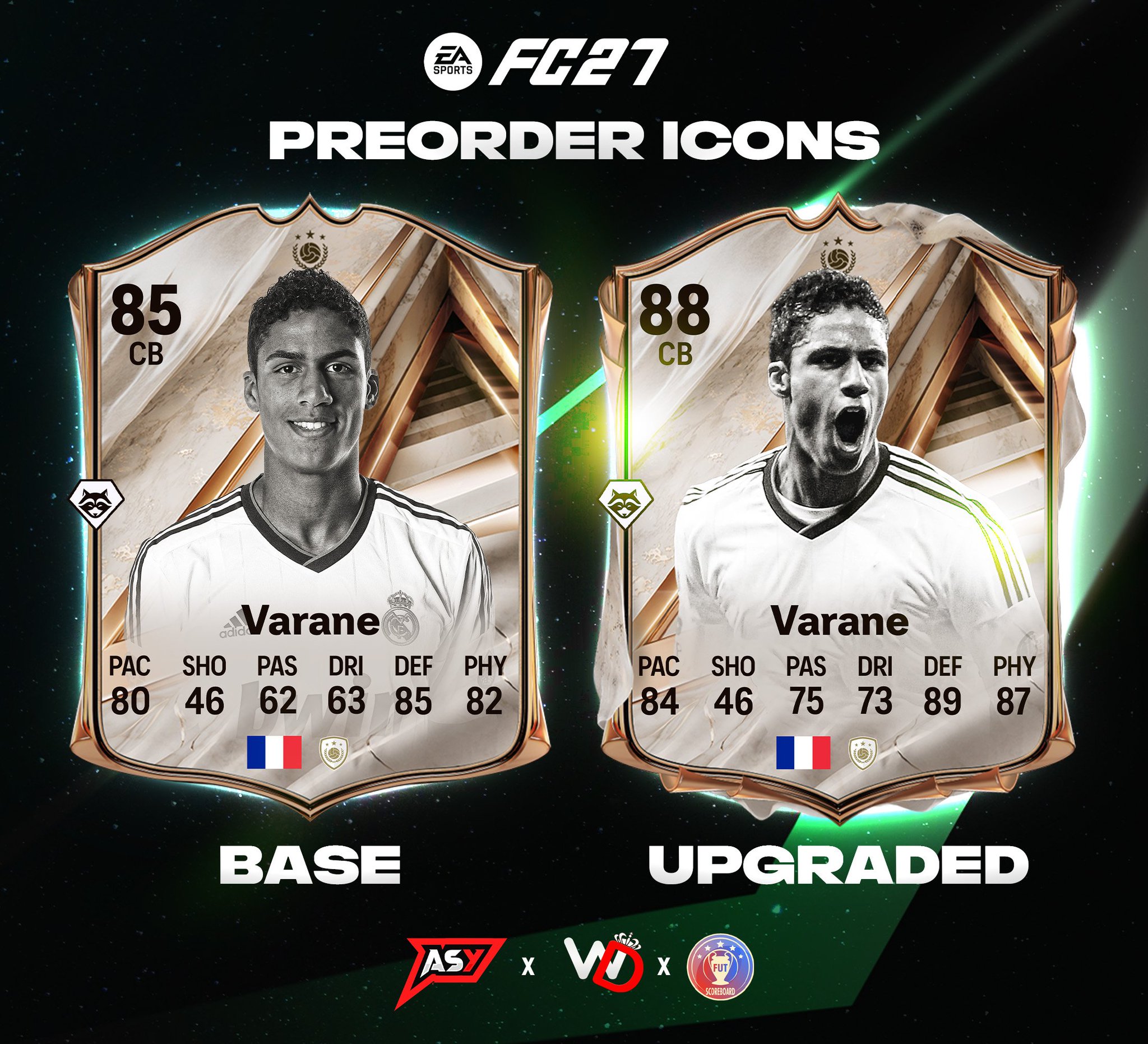FC 27 Pre Order Icon Official Card Design