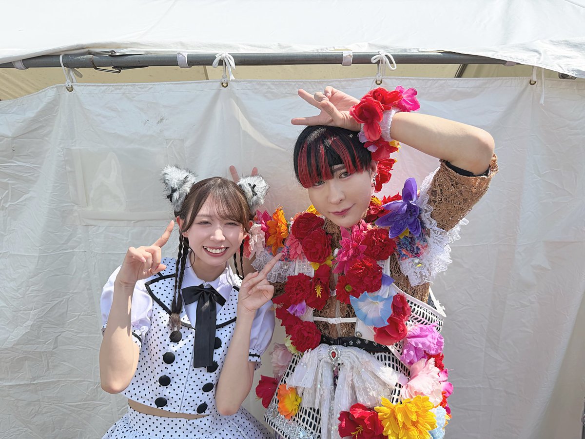 tws_staff's tweet photo. #TIF2026
『TOKYO IDOL FESTIVAL 2026 supported by にしたんクリニック』
ミキティー本物アイドル15周年特別企画 ミキティー本物祭に松田美里が出演させていただきました‼︎🐱💜

二丁目の魁カミングアウトの皆さんと「まるもうけ」を披露💕

ありがとうございました❣️

#わーすた #wasuta https://t.co/ez1Slkxw3x