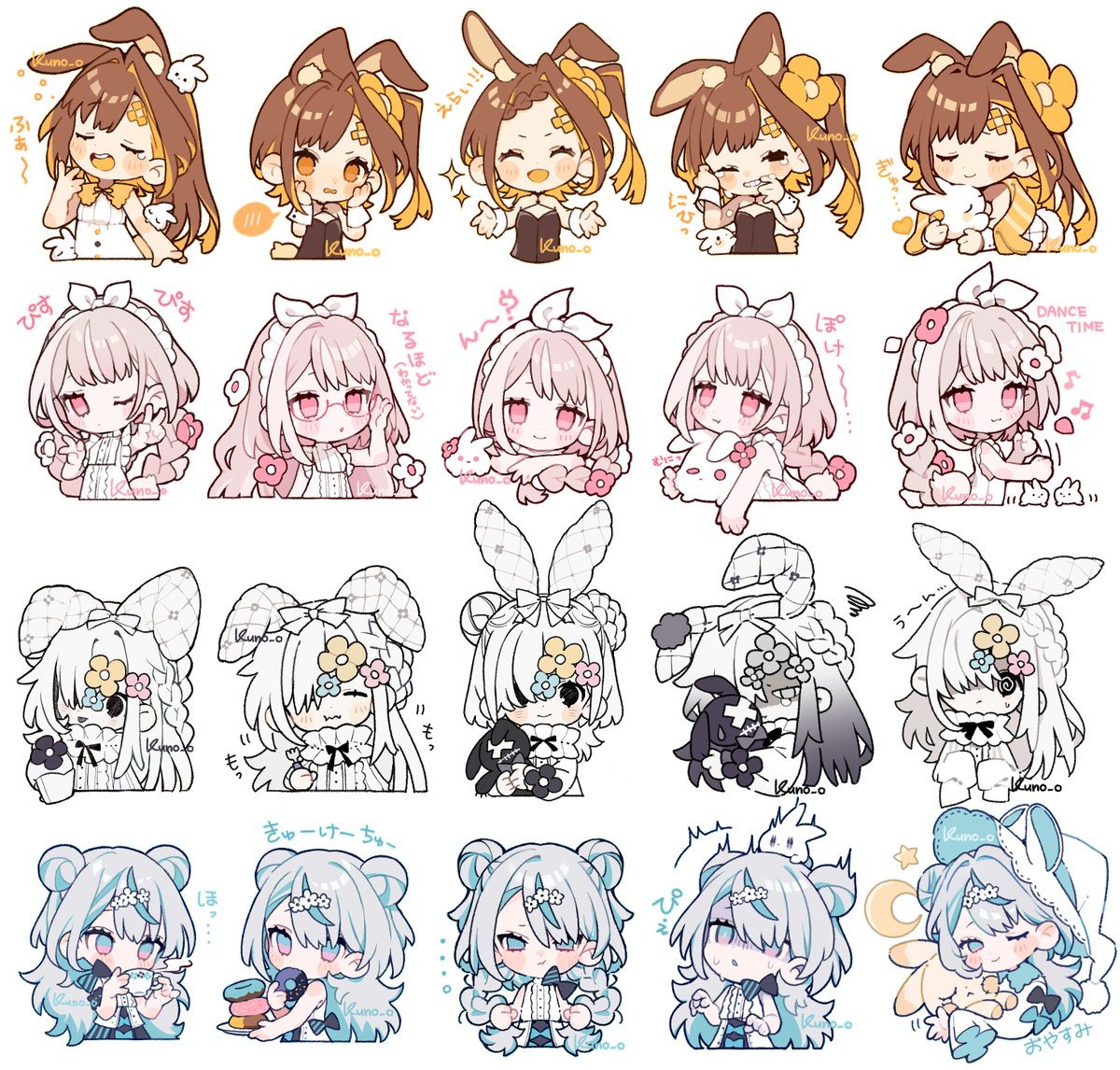 kuno_on's tweet photo. 🌸🐇 https://t.co/3fQ7ZndZ9G