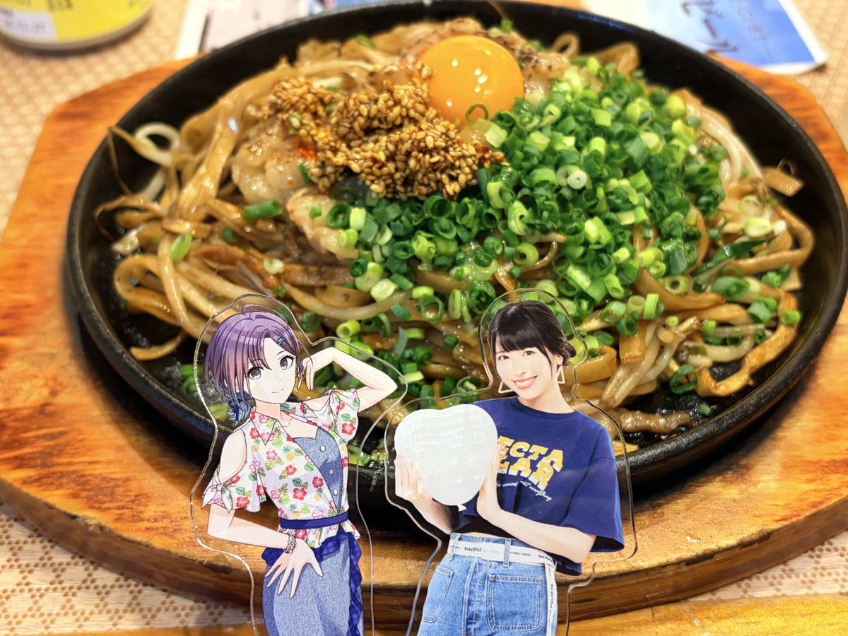lltaro's tweet photo. 焼きうどんだよ、和久井さん(代理)、典子さん… https://t.co/Byu1XevIc9