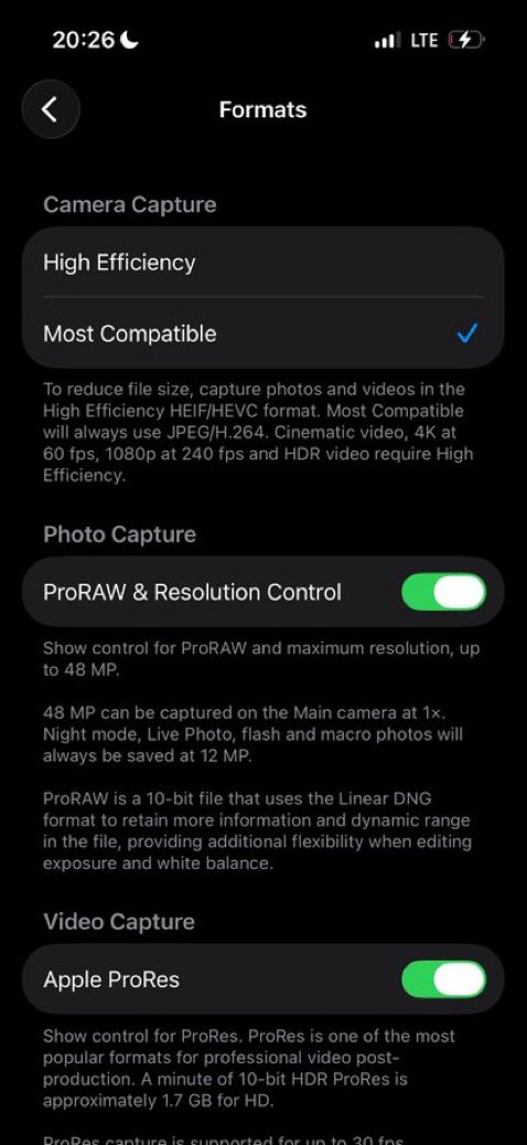 dekreationz's tweet photo. use these settings to get your normal camera to look as clean as a digital camera https://t.co/4sSoJlSBQR