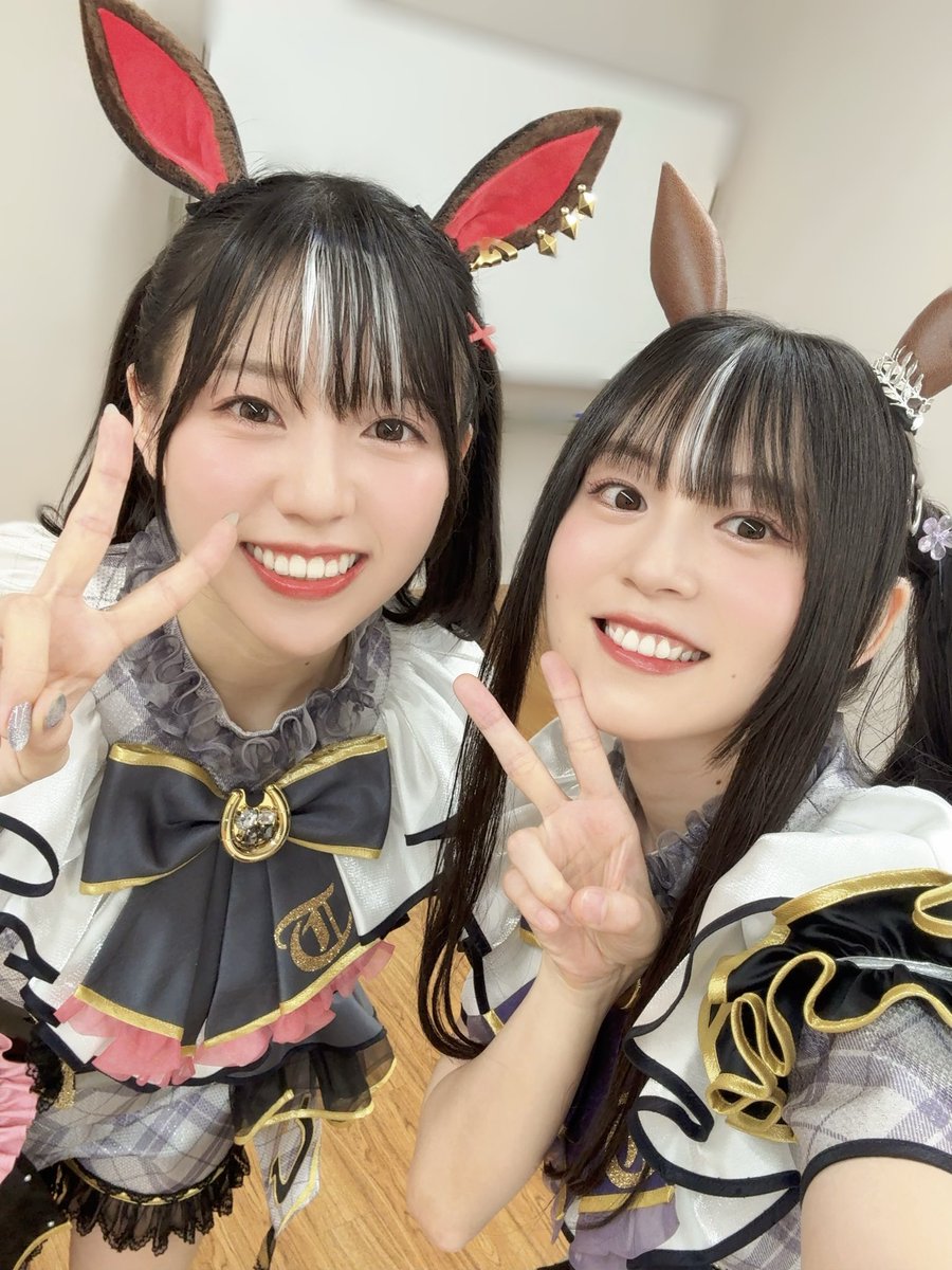 Yuki_Nakashim's tweet photo. アーモンドアイ役 石原夏織さん！
グランアレグリア役 夏目妃菜ちゃん！
クロノジェネシス役 真名瀬日和ちゃん！

みんなと一緒でとても心強かったです✨
#ウマ娘 #TIF2026 https://t.co/OMMM9xSta4