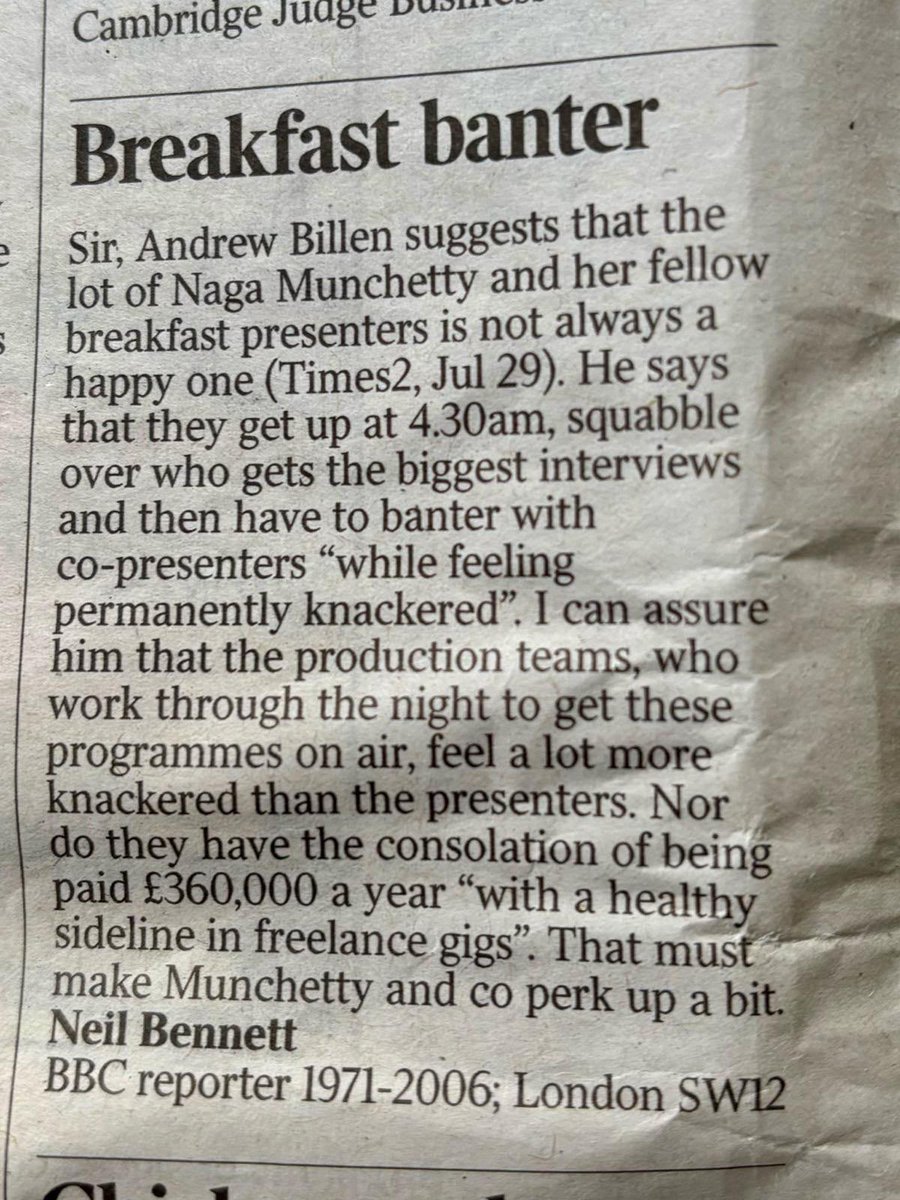 londonette's tweet photo. All breakfast show producers (and former producers ✋🏼)  the world over are Neil Bennett, here. https://t.co/hlprR1nFZx