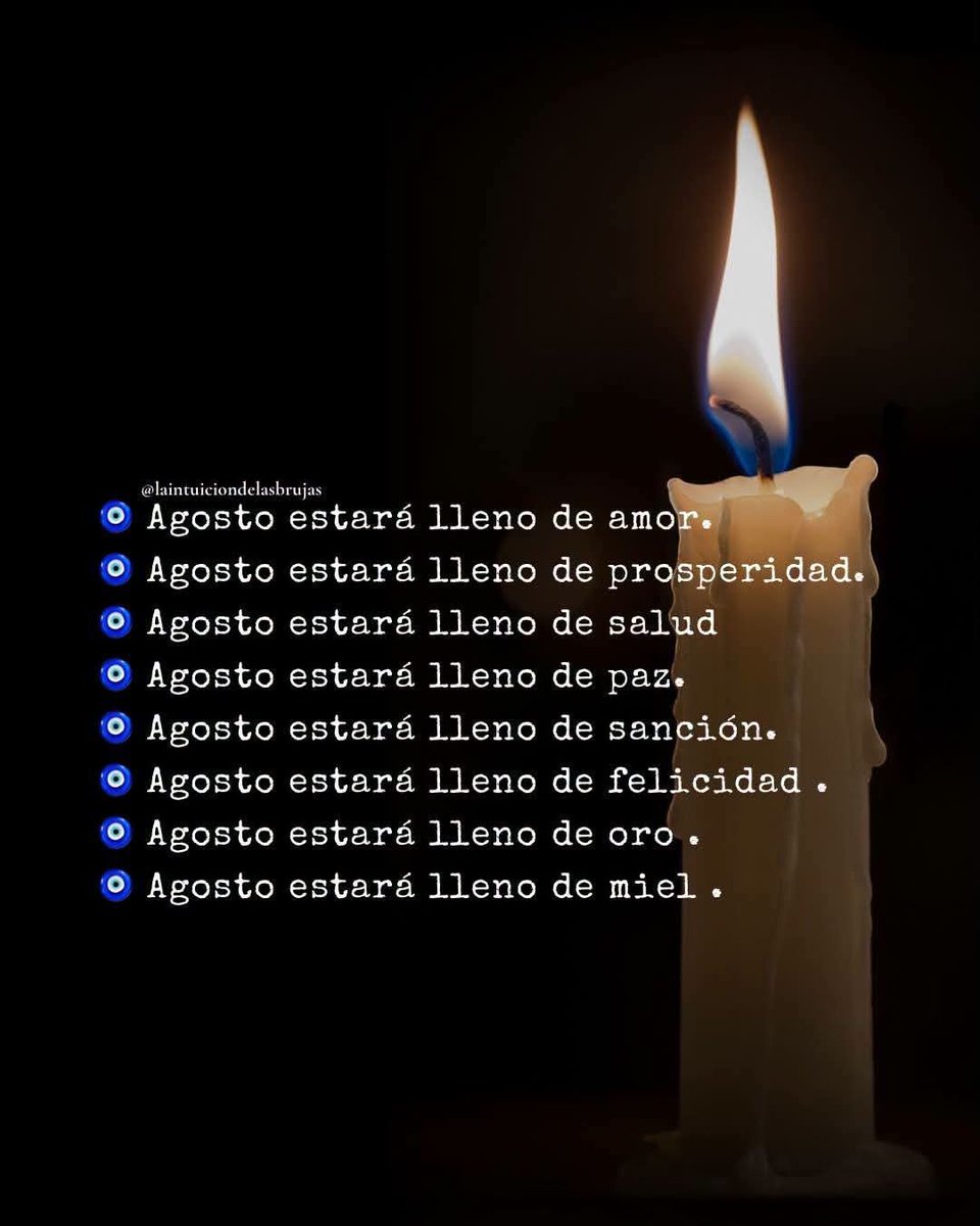 feydisciplina's tweet photo. Así estará Agosto ✨ https://t.co/RZXBfwajyC
