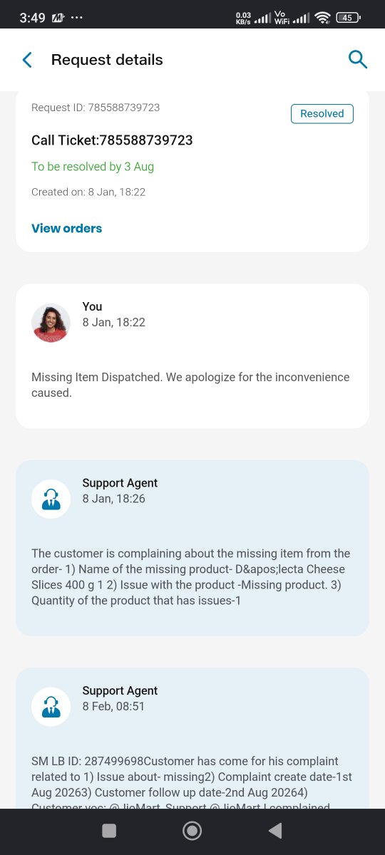 bikulae's tweet photo. @JioMart_Support First of all why it's showing Jan /Feb when It's August now.And it's almost 4pm and your item dispatched around noon hasn't arrived yet.... https://t.co/2G3rMvXfcM