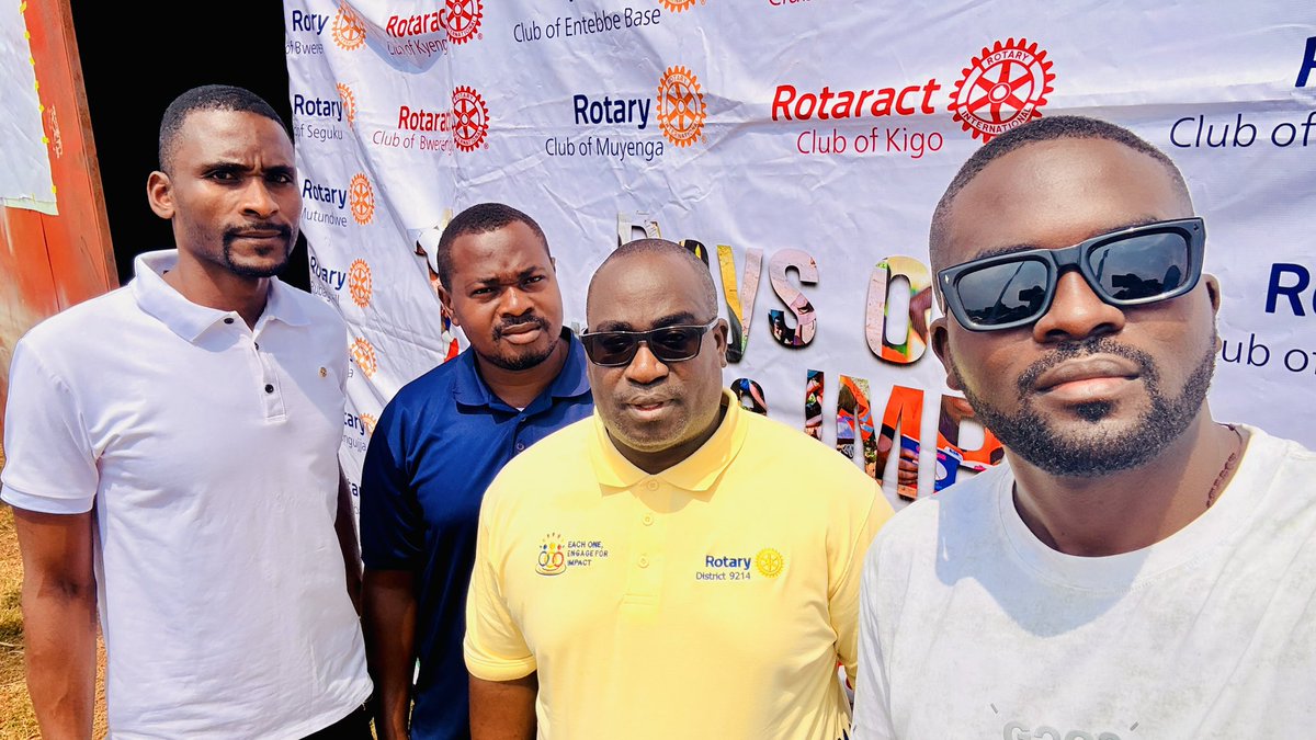 OfLubaga's tweet photo. 10 Days of Double Impact. One Defining Mission.

Today, Rotary Club of Lubaga Hill joined 21 Rotary Clubs and 15 Rotaract Clubs across District 9214 in Mukuuba–Bwerenga, Bugiri–Bukasa for the commissioning of the Economic Empowerment & Mission Green Project.

Together, we are creating sustainable change through environmental conservation and economic empowerment.

#10DaysOfDoubleImpact #RotaryD9214 #CreateLastingImpact