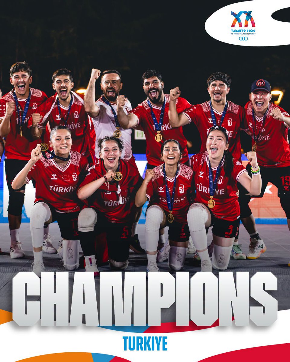 trtsporyildiz's tweet photo. Beyzbol5'te Akdeniz Oyunları şampiyonuyuz! 🏆

⚾ Finalde karşılaştığı Fransa'yı 2-1 yenen millilerimiz, organizasyonda zafere ulaştı! 

Tebrikler takım! 🇹🇷👏 https://t.co/9IhJG9MLkJ
