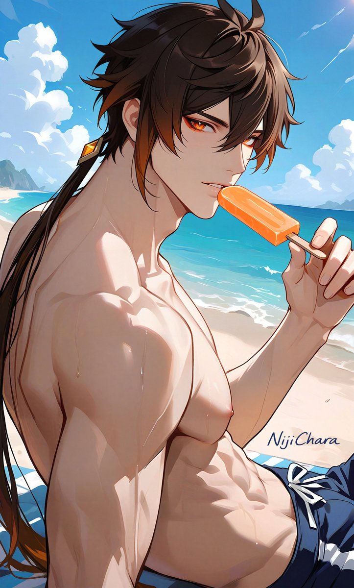 Clie_X's tweet photo. #Zhongli : Melting point ☀️ https://t.co/ZhRF2flnbS