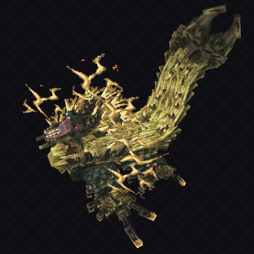 YYbwr's tweet photo. Apex Zinogre
#blockbench #pixelart #lowpoly #Minecraft #MonsterHunter https://t.co/z0FfRMI7od