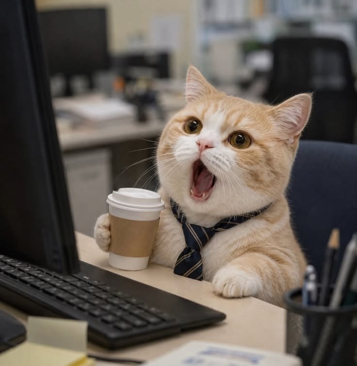 nekocatts's tweet photo. It's time for work https://t.co/LhF0NqQEgx