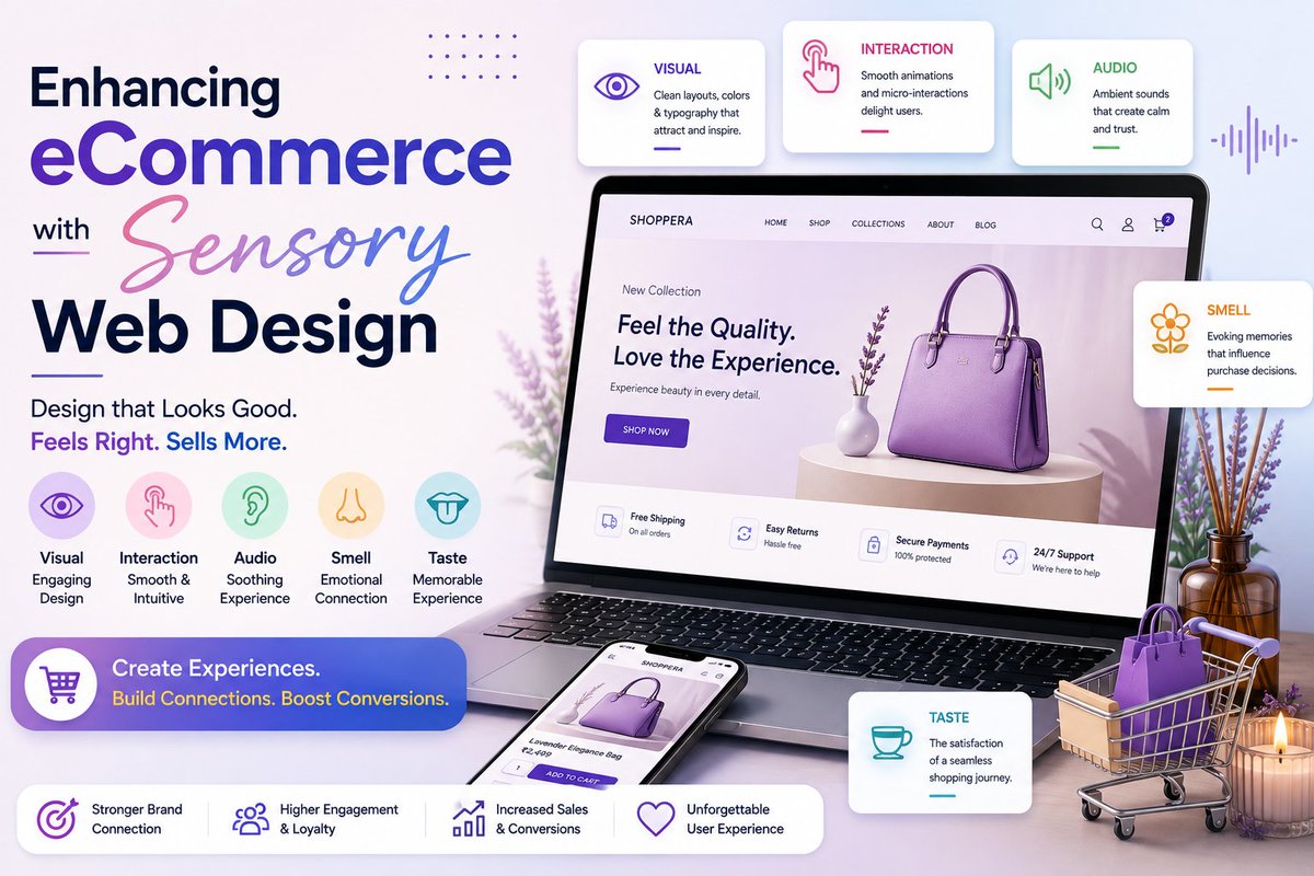 GravityEffects's tweet photo. Enhancing #eCommerce with Sensory #WebDesign https://t.co/k7kcohPt3P https://t.co/uXafBfqgjE
