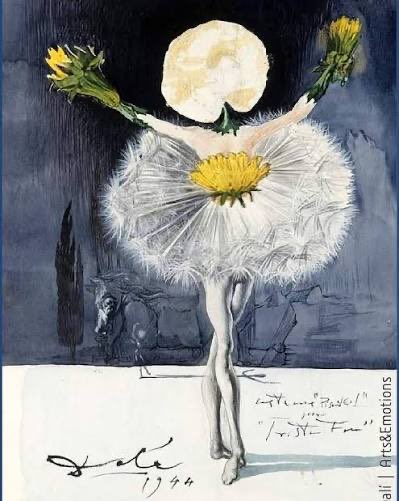 chaoswintour's tweet photo. Salvador Dali’s Flower Paintings https://t.co/vKqqEigf1Q