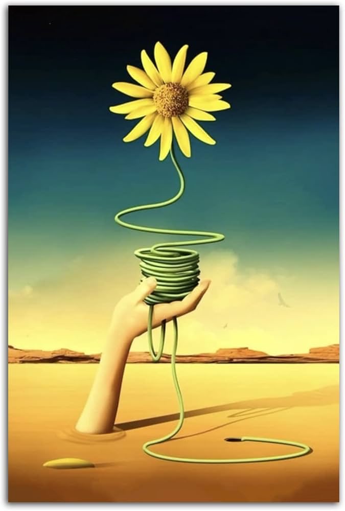 chaoswintour's tweet photo. Salvador Dali’s Flower Paintings https://t.co/vKqqEigf1Q