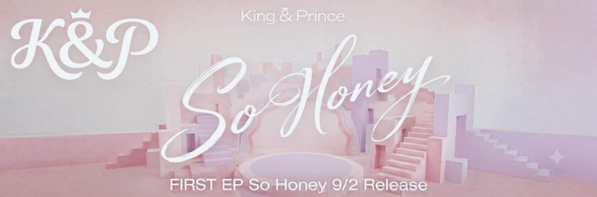 milkusagi88's tweet photo. 9/2発売
King &amp; Prince初のEPアルバム
So Honey 🐝🍯

発売を1ヶ月後に控え
応援のために
フリーヘッダー作ってみました
よかったら使ってくださいね

King &amp; Princeならではの
王道ラブソングのAL
みんなで盛り上げようね🖤💛

 #KPフリーヘッダー #KingandPrince https://t.co/z1dDJif2ak