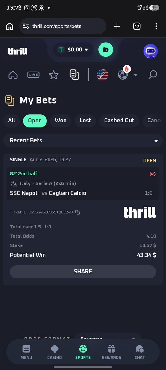 001Kaboom's tweet photo. @Thrill_com Lemme try this for 1st bet of the month....
Thrill; mwafrika https://t.co/PZ4EbiuVes