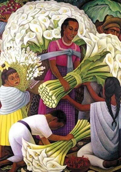 benbegumsen's tweet photo. Nuri İyem Anadolu'yu, Diego Rivera Meksika'yı resmetti; ikisi de kadınların sessiz emeğini tuvale taşıdı. https://t.co/qnbqgD2SGc