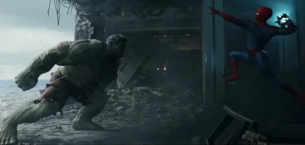 Sksj002's tweet photo. For the first time since 2008, Hulk actually wins a 1v1 fight in a Marvel movie. https://t.co/ShK865MmXU