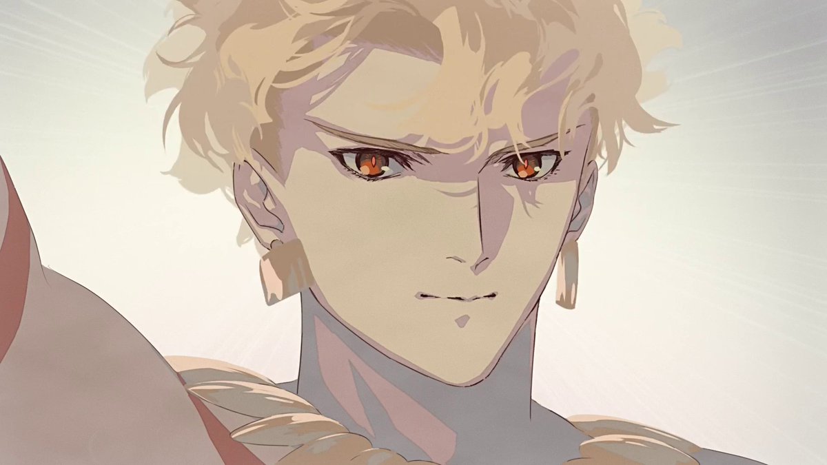 kyuujuuhachi's tweet photo. gilgamesh's hair getting fluffed up by the wind is everything to me <3 https://t.co/6BAt2AxwTp