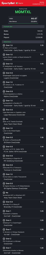 dfwpehlumiiii's tweet photo. CC: @Mrbankstips 
Football games on https://t.co/RhuVmdO7Iy converted to sportybet⤵️

UDJ6K2 M0MTXL NSLS2H -sporty🧑🏿‍💻

Follow 4 convert of codes 2 ur preferred bookies! 

Retweet 4 larger audience😤🗣️ https://t.co/hyb0swZHzl
