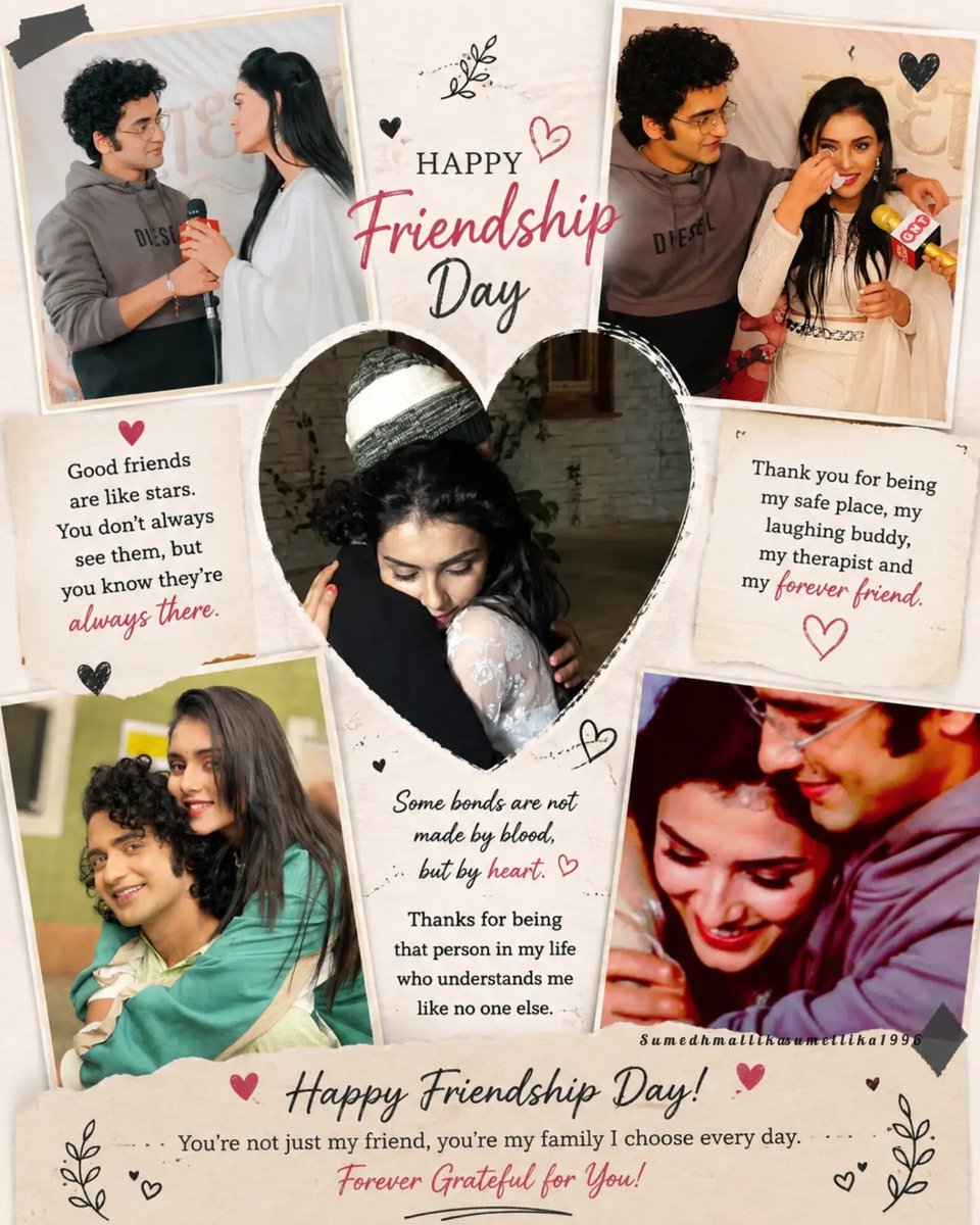 SMylife962's tweet photo. Happy friendship day to all ❤️🫂 https://t.co/gCJdcZSYzk