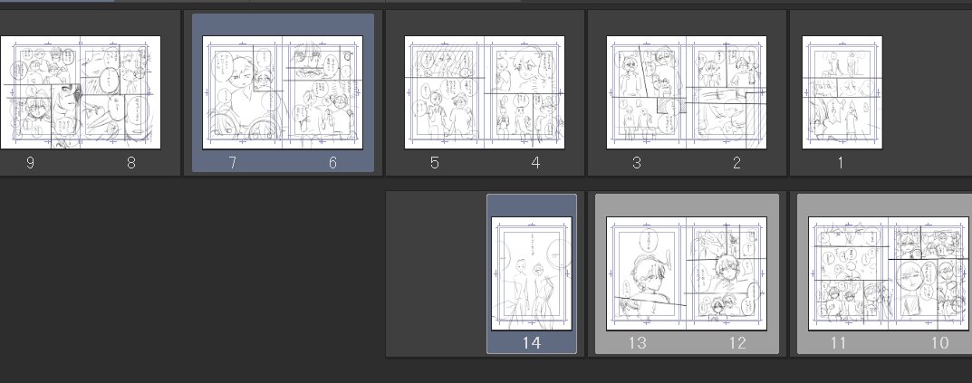 sayuu_ex's tweet photo. キャラ練のために4ｐくらいＭＤＵのマンガ書こうと思ったら14ｐになってて？？？？え？？？？ https://t.co/NTPMk7flU2