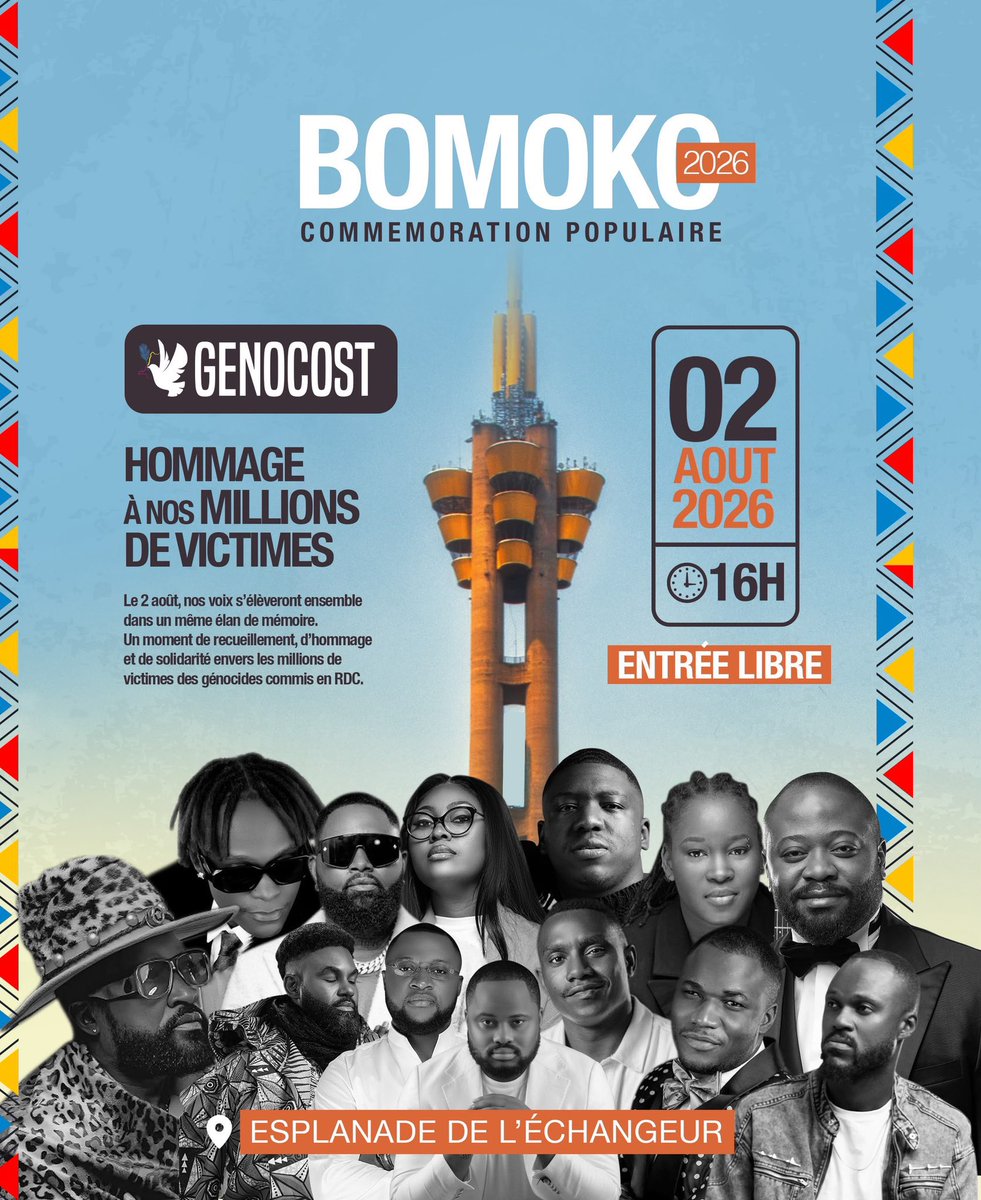 AndyBemba's tweet photo. Le 2 août n’est pas une date comme les autres. C’est un jour où la Nation s’incline devant la mémoire de ses fils et de ses filles disparus. https://t.co/vnFKEhLnjQ