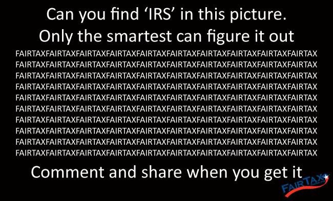 FairTaxOfficial's tweet photo. With HR25 FAIRtax the IRS is no where to be found except it stays long enough to collect owed unpaid taxes and secure records. https://t.co/8SZnxLNwaR