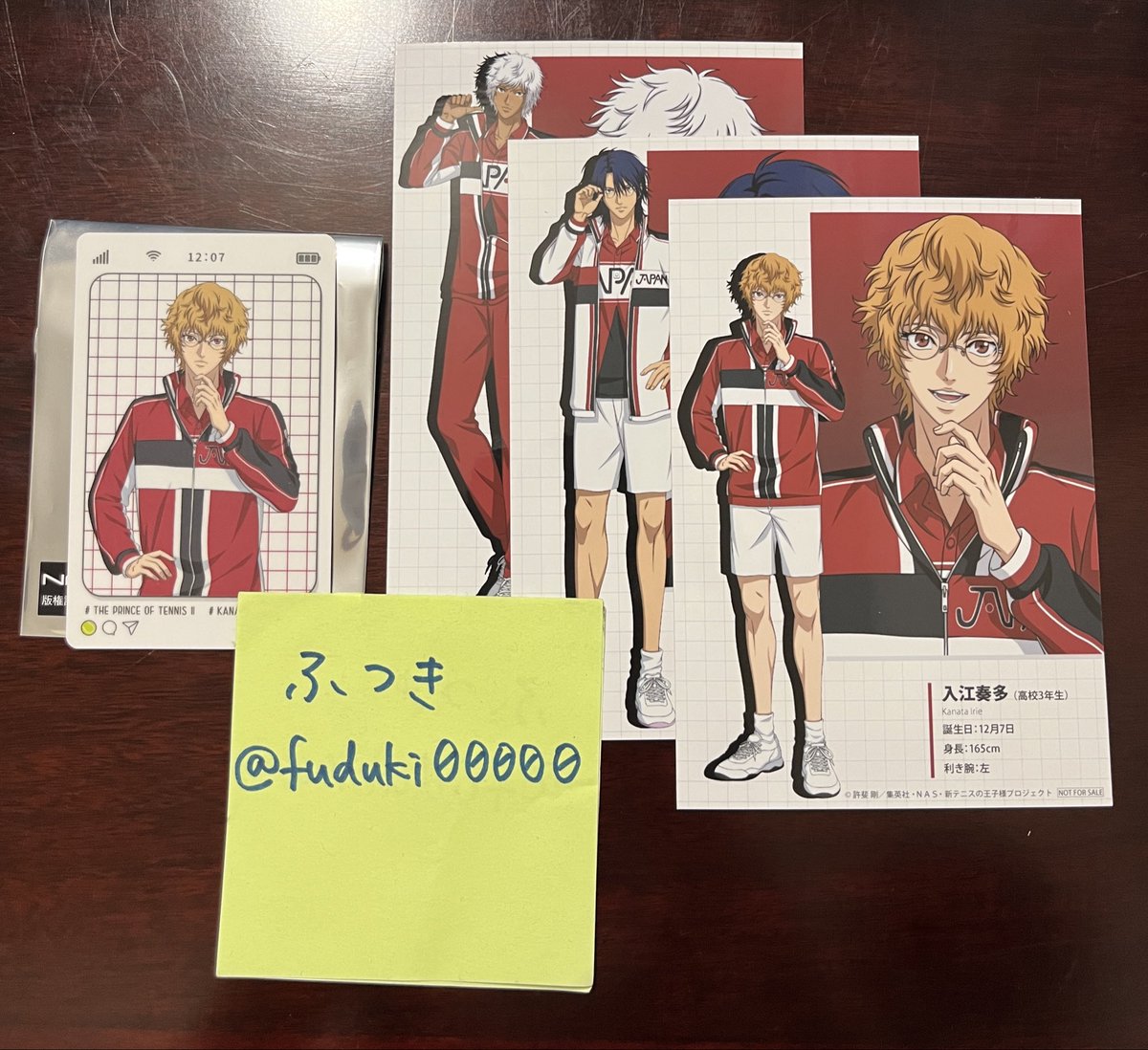 fuduki00000's tweet photo. 【交換】新テニスの王子様 THEキャラ テニプリ パルコ PARCO Face Collection コレクションカード 特典

譲：カード/入江  ,特典/種ヶ島、忍足、入江
求：カード/不二（笑ってる方）　特典/不二

都内手渡し希望。
検索からもお気軽にお声掛けください。 https://t.co/5lxcuQv74i