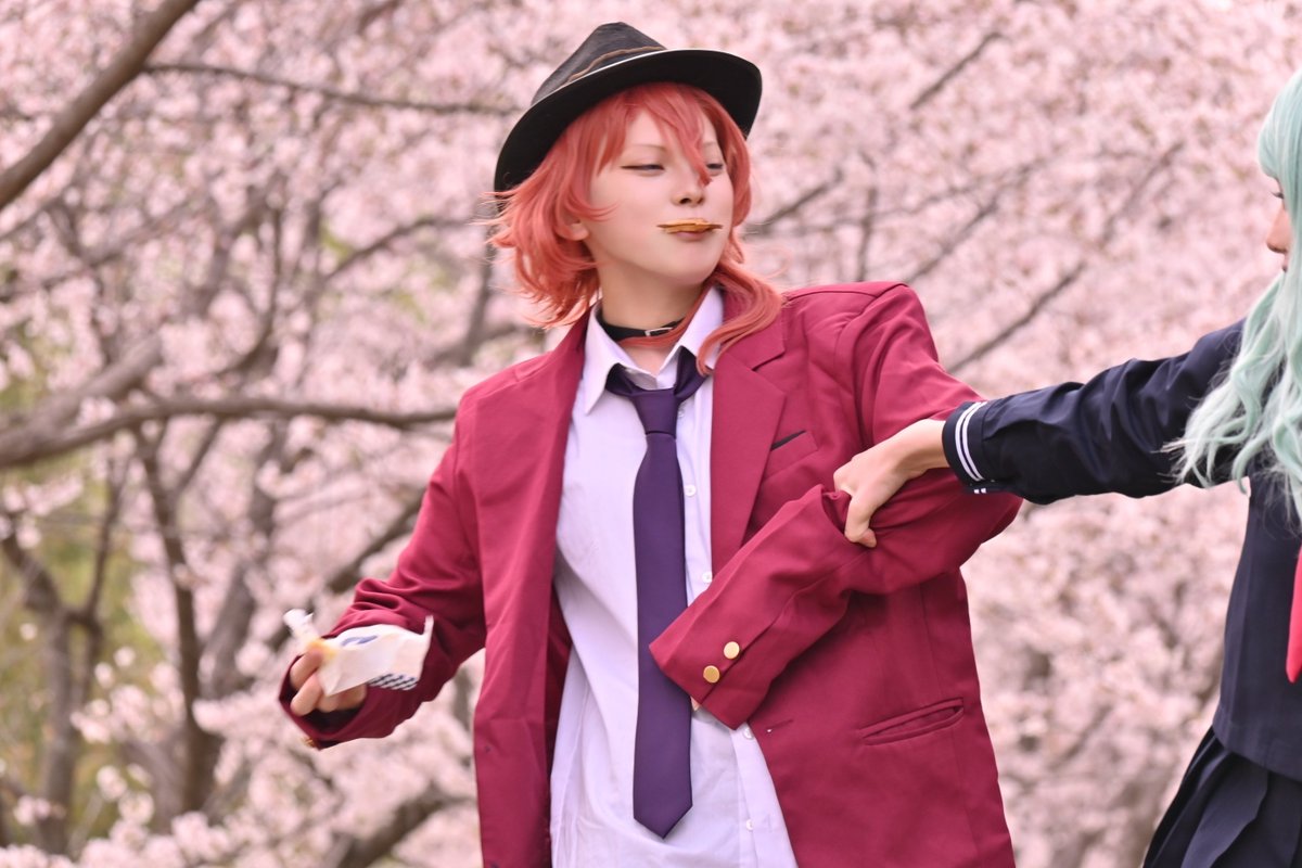 ruima_cosplay's tweet photo. 【BSD/Cosplay】
N.C.
T.M. @0301r0505a

「む〜！！」

photo by @ari22cos
#0330学st春の検挙祭り https://t.co/d4mptpmTVw