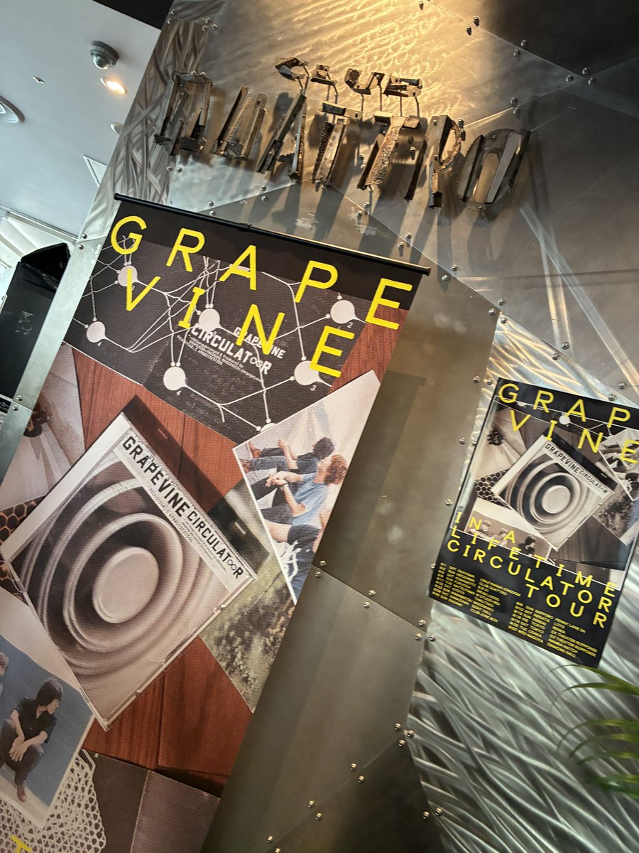 thefjmt's tweet photo. GRAPEVINEを広島で観ました。曲順や1曲が変わっていました。亀井亨さんおめでとうございます。 https://t.co/YpFoWVSUBD