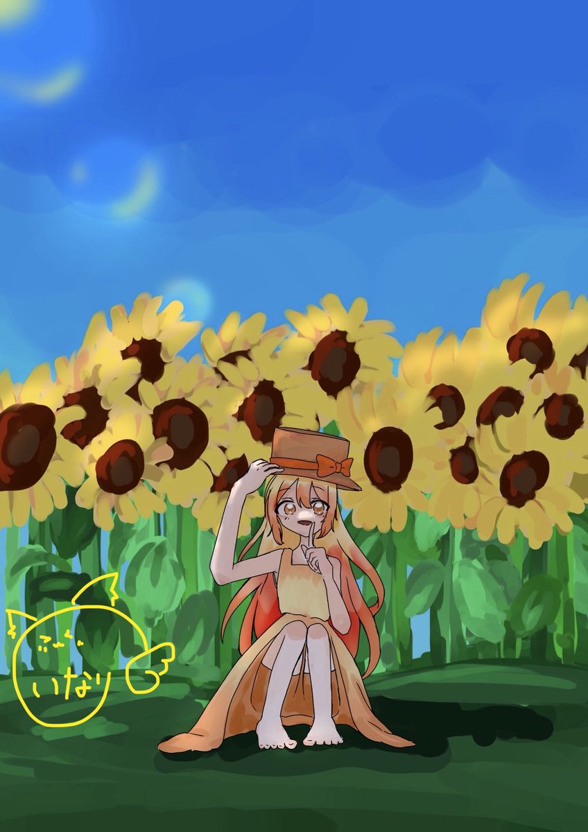 _INARIo_'s tweet photo. #絵描きさんと繋がりたい   #夏の創作クラスター祭り  #OC 
7月に描いたイラストです！沢山絡んでほしいです！！！ https://t.co/Bchv59dOsE