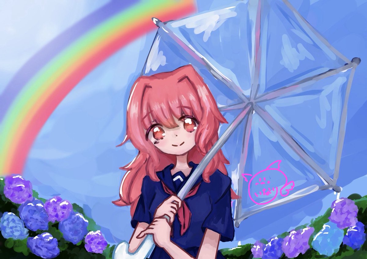 _INARIo_'s tweet photo. #絵描きさんと繋がりたい   #夏の創作クラスター祭り  #OC 
7月に描いたイラストです！沢山絡んでほしいです！！！ https://t.co/Bchv59dOsE