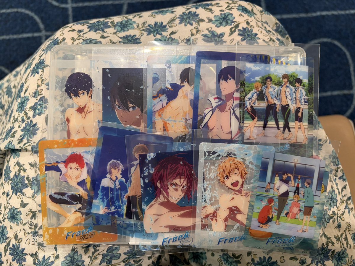 ocha_shake's tweet photo. すごくない？
10枚しか買ってなくてこれはすごくない？？
七瀬遙パックなん？？？て思ったよね
TMも絆の方だし https://t.co/2fEnHpTp7K