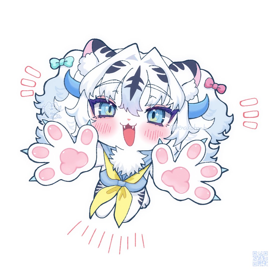 renakobonb's tweet photo. びゅーん！🐯#ぼぶちゃーと https://t.co/wCTyCn1aBJ