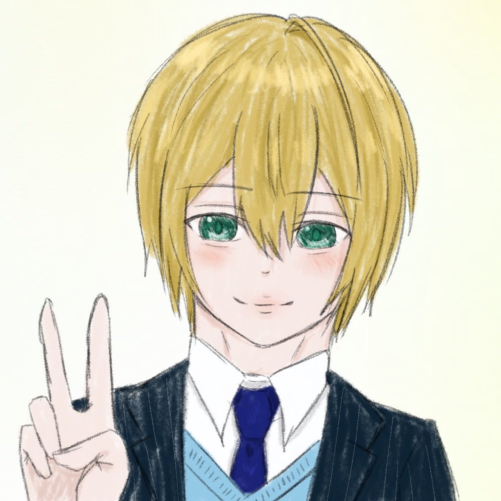 sa_mnb_'s tweet photo. 落描きー
たまには等身大を描いてみたくて…！ https://t.co/kktCxkj0FW