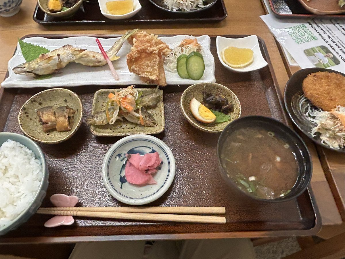 koh_Asn's tweet photo. #こぶしの里 #七宗町 #こぶし定食 https://t.co/GI0kpcdFPW