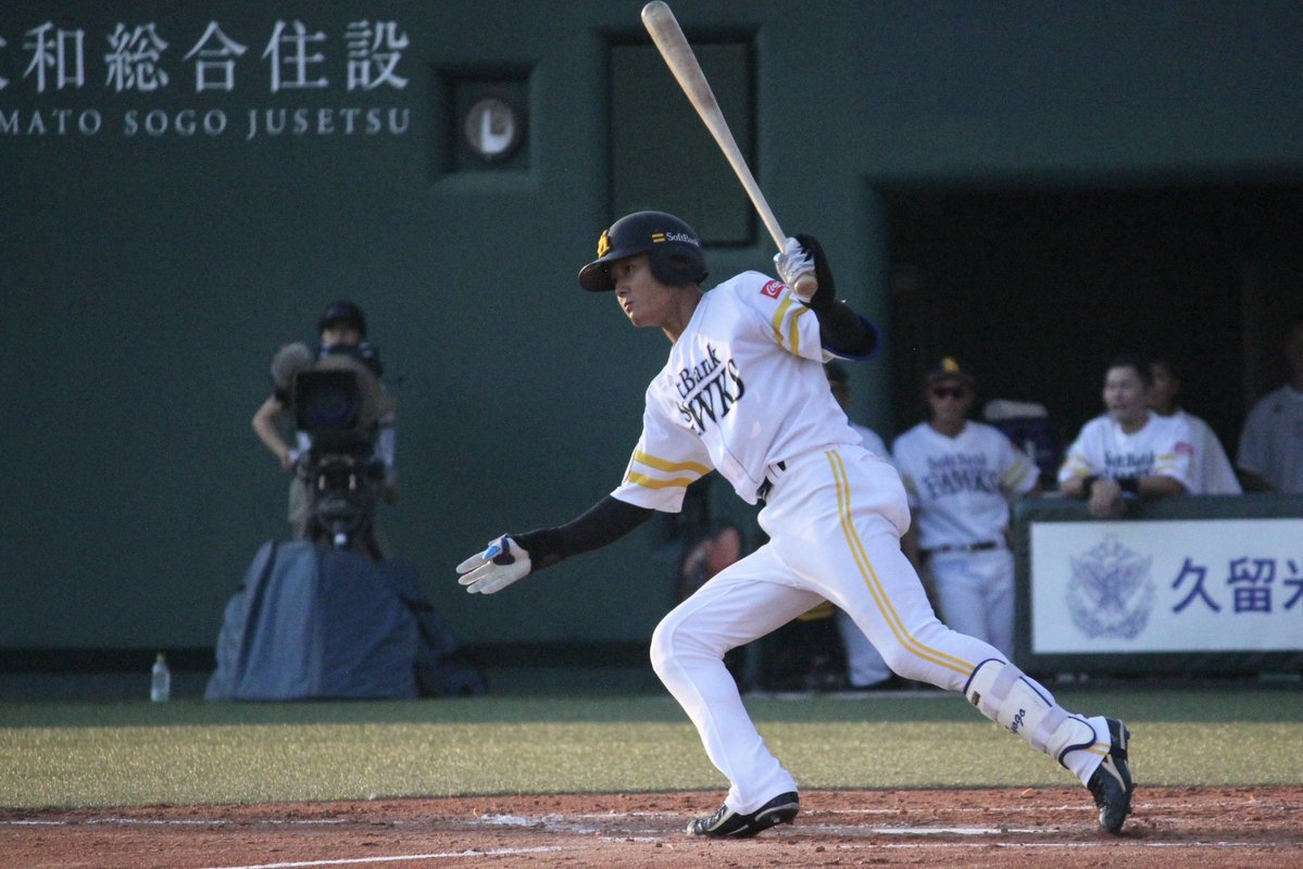 Bambies2025's tweet photo. 【2軍戦】
#西尾歩真 選手、#盛島稜大 捕手、#山下恭吾 選手の育成トリオがそれぞれ素晴らしい活躍を見せています🥹✊🔥

#sbhawks
#Bambies https://t.co/gaxqd92NDl